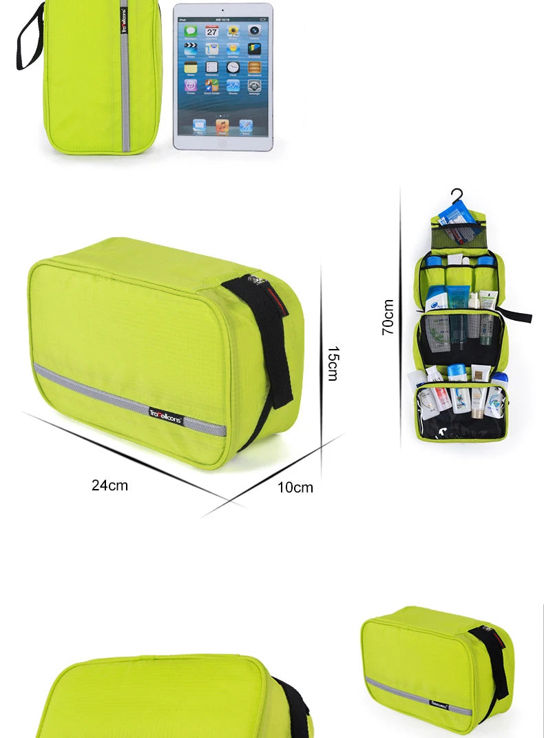 GlowPack Toiletry Hanging Travel Bag