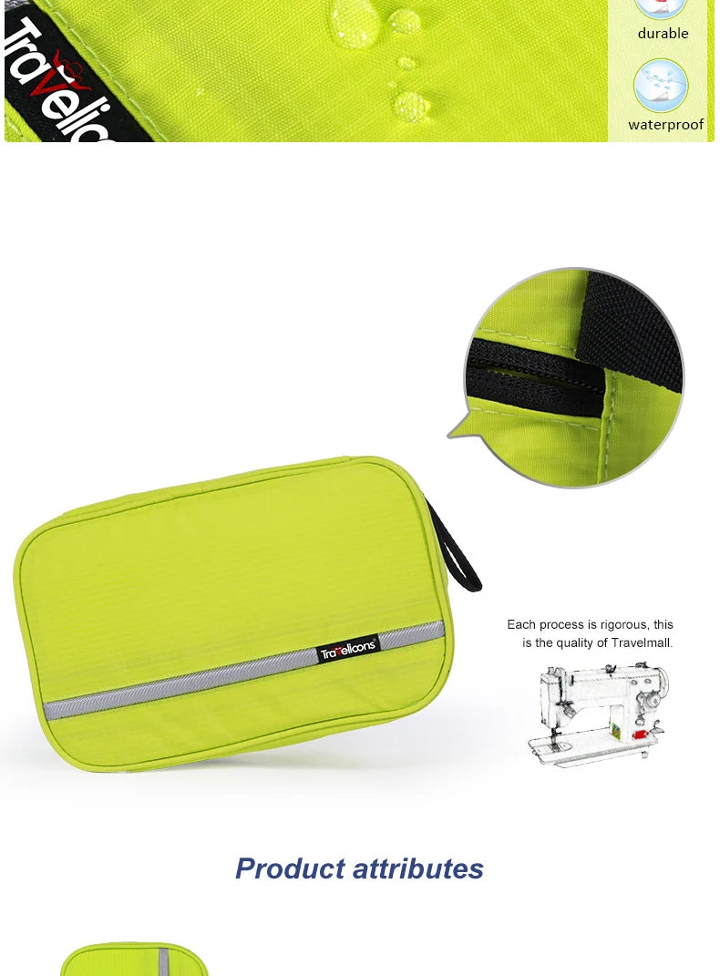 GlowPack Toiletry Hanging Travel Bag