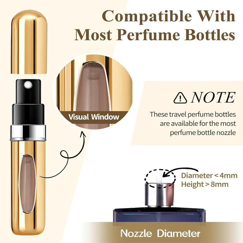 GlowPack Travel Perfume Atomizer
