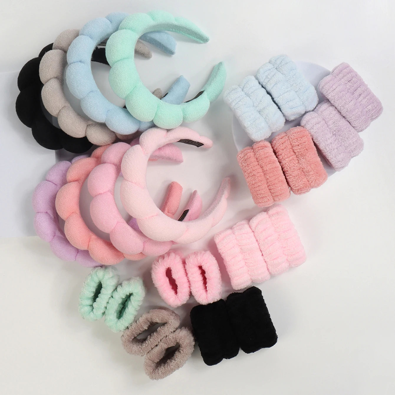GlowPack Hautpflege-Stirnband & Armband-Set