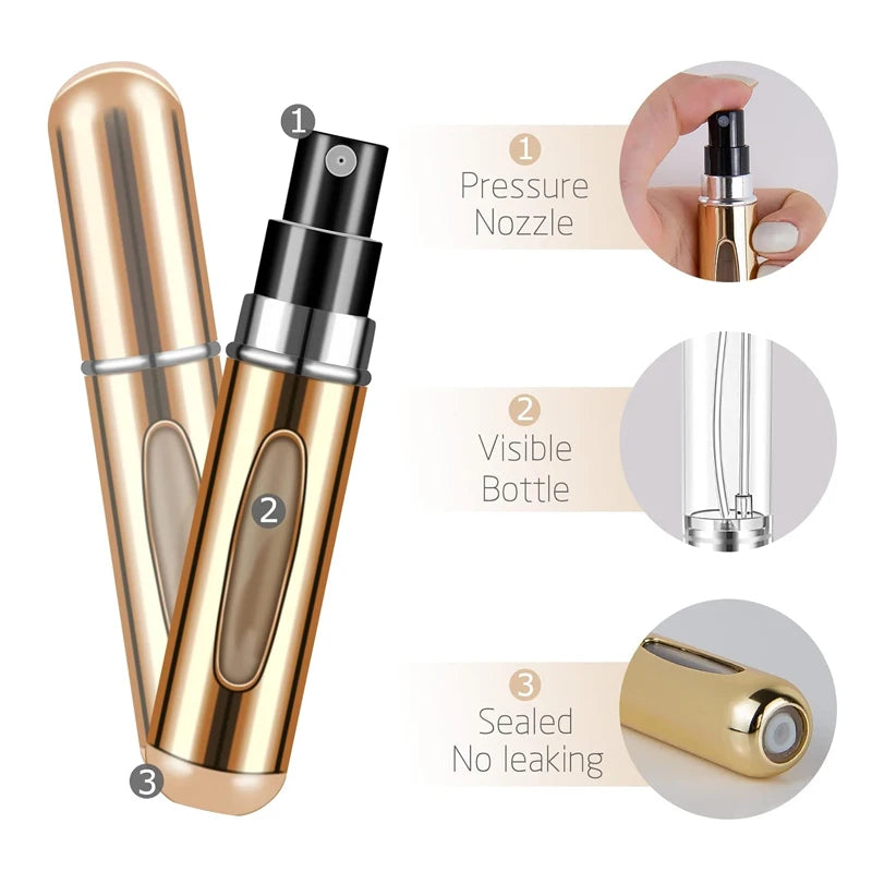 GlowPack Travel Perfume Atomizer