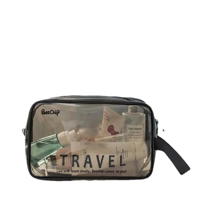 GlowPack Clear Cosmetic Pouch Set