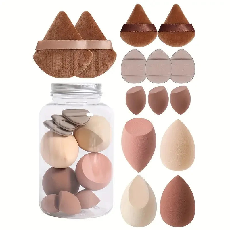 GlowPack Aesthetic Makeup Sponge Set