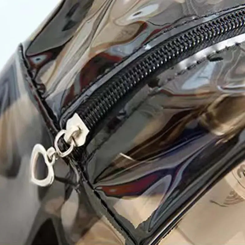 GlowPack Clear Cosmetic Pouch Set