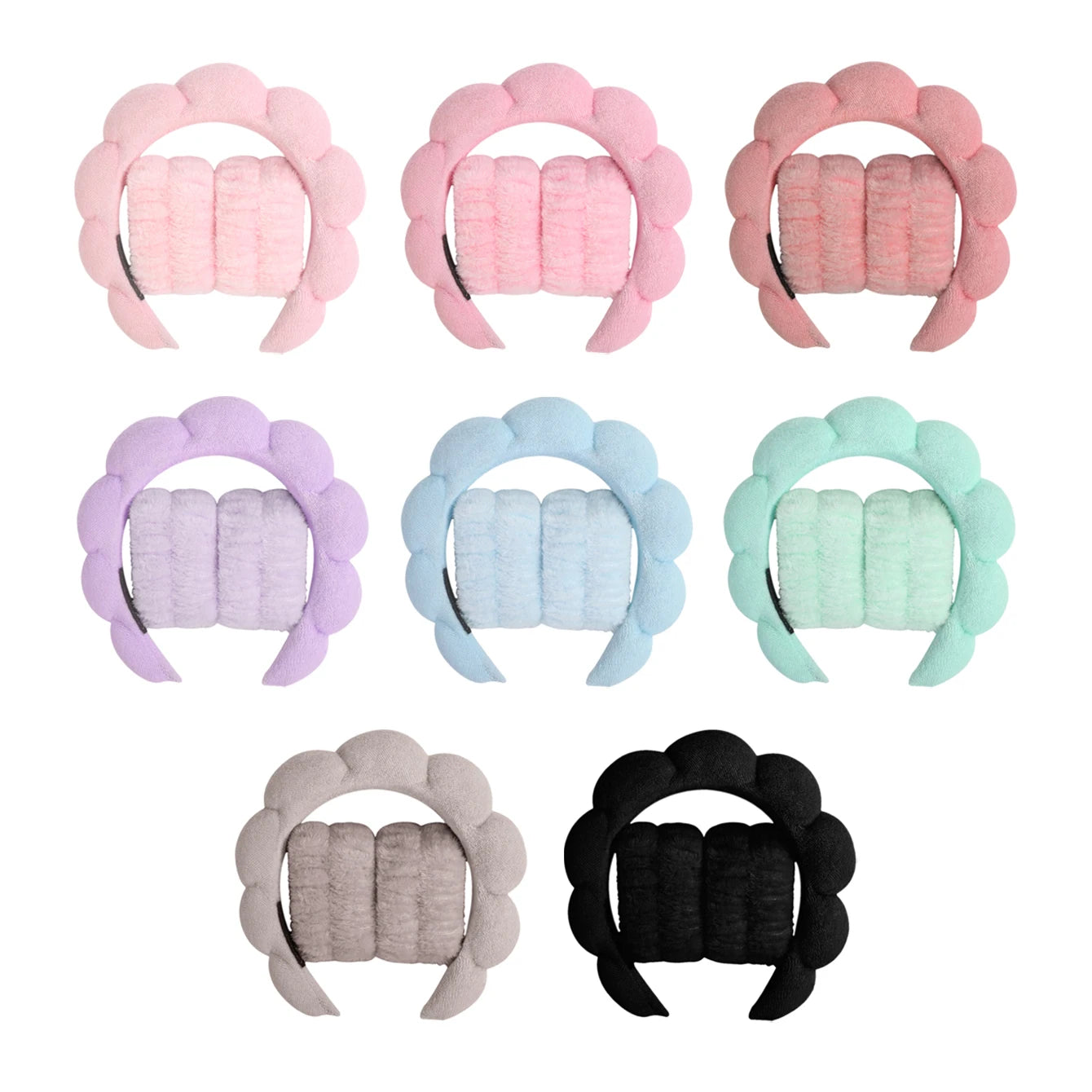 GlowPack Hautpflege-Stirnband & Armband-Set