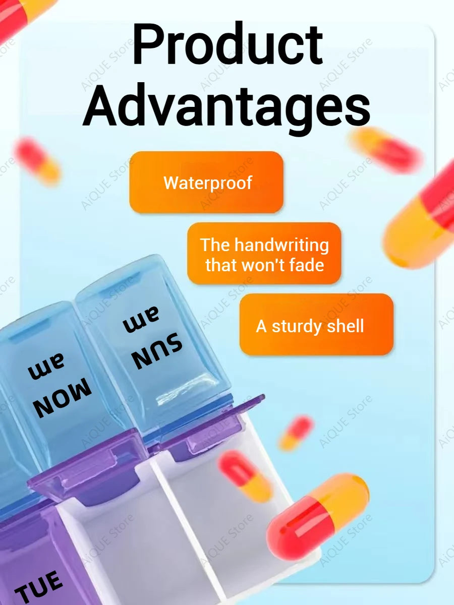 GlowPack Mini Pill & Small Item Organizer