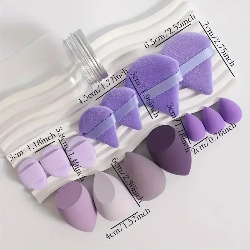 GlowPack Aesthetic Makeup Sponge Set