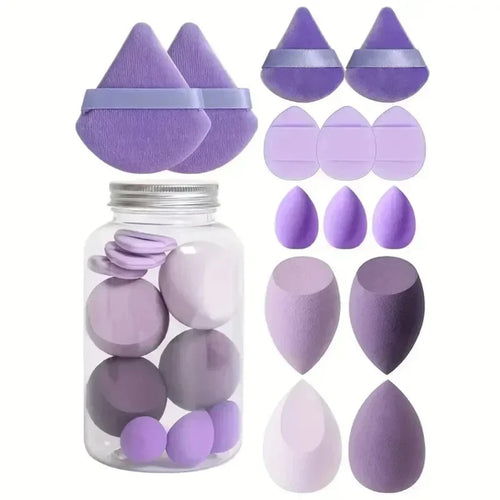 GlowPack Aesthetic Makeup Sponge Set