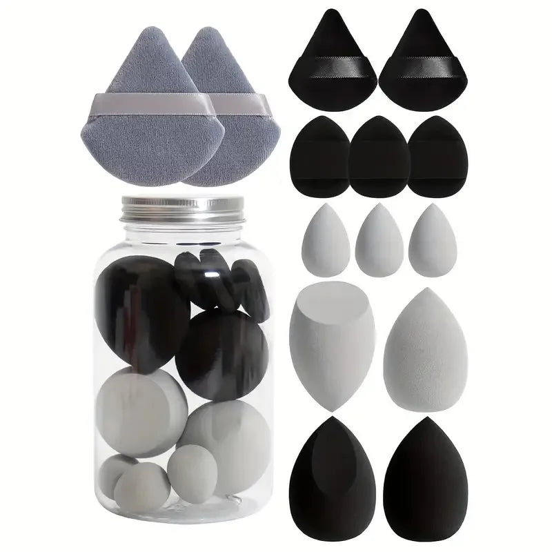 GlowPack Aesthetic Makeup Sponge Set