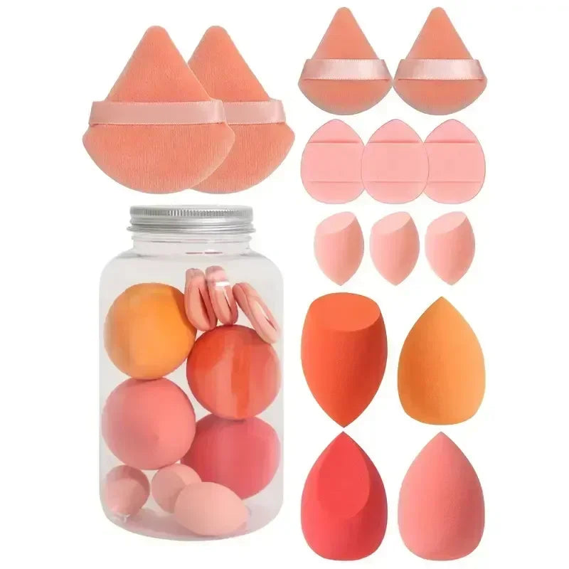 GlowPack Aesthetic Makeup Sponge Set