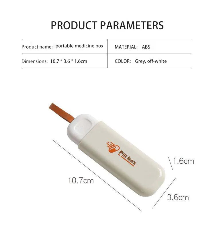 GlowPack Mini Pill & Small Item Organizer